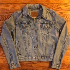 Women’s Levi’s Denim White Wash Jacket
